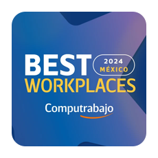 Logo México BEST WORKPLACES 2024 Computrabajo